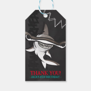 Hammerhead Shark Birthday Party Geschenkanhänger