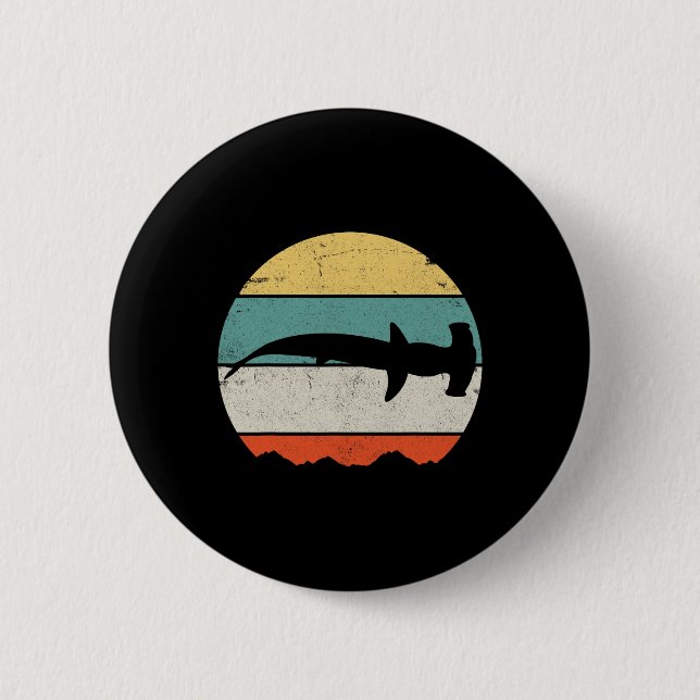 Hammerhead Shark Button (Vorderseite)