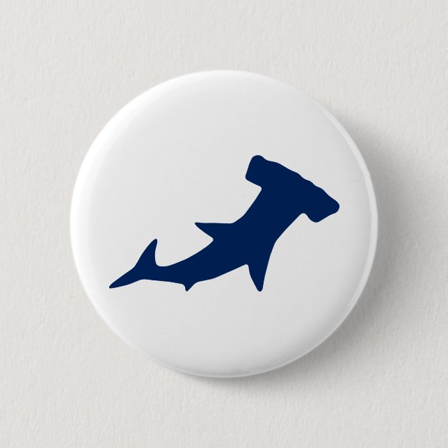 Hammerhead Shark Button (Vorderseite)