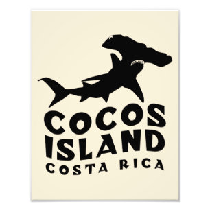 Hammerhead Shark Cocos Island Fotodruck