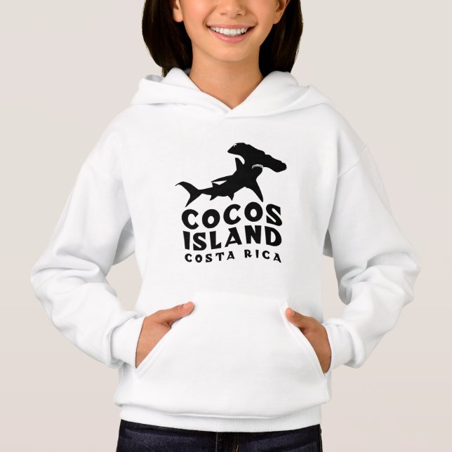 Hammerhead Shark Cocos Island Hoodie (Vorderseite)