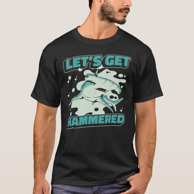 Hammerhead Shark Hammer Fish T-Shirt (Vorderseite)