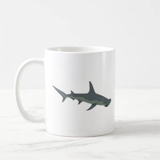 Hammerhead Shark Kaffeetasse (Links)