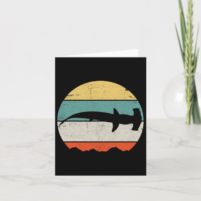 Hammerhead Shark Karte (Vorderseite)