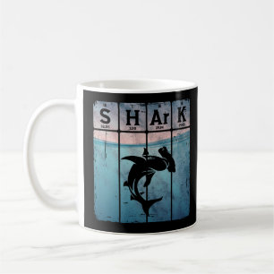 Hammerhead Shark Periodic Table Elements Chemie Kaffeetasse