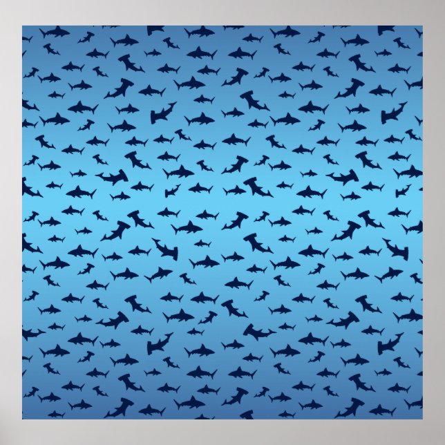 Hammerhead Shark Poster (Vorne)