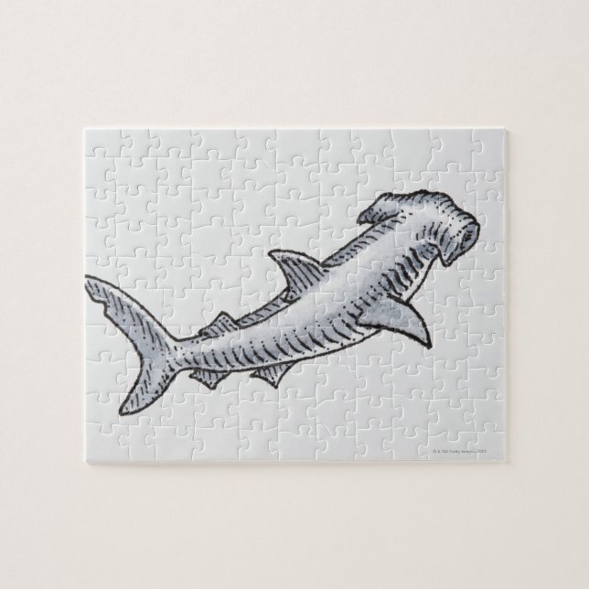 Hammerhead Shark Puzzle (Horizontal)