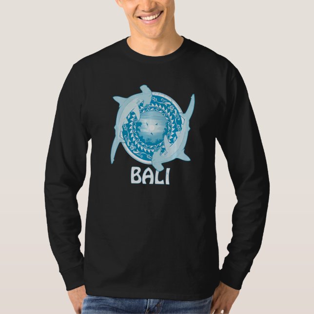 Hammerhead Sharks Dive Bali Indonesia   T-Shirt (Vorderseite)