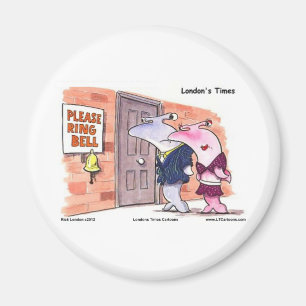 Hammerhead Sharks @ Door Funny Gifts T-Shirts etc. Magnet