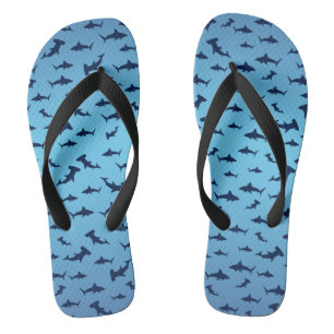 Hammerhead Sharks Flip Flops