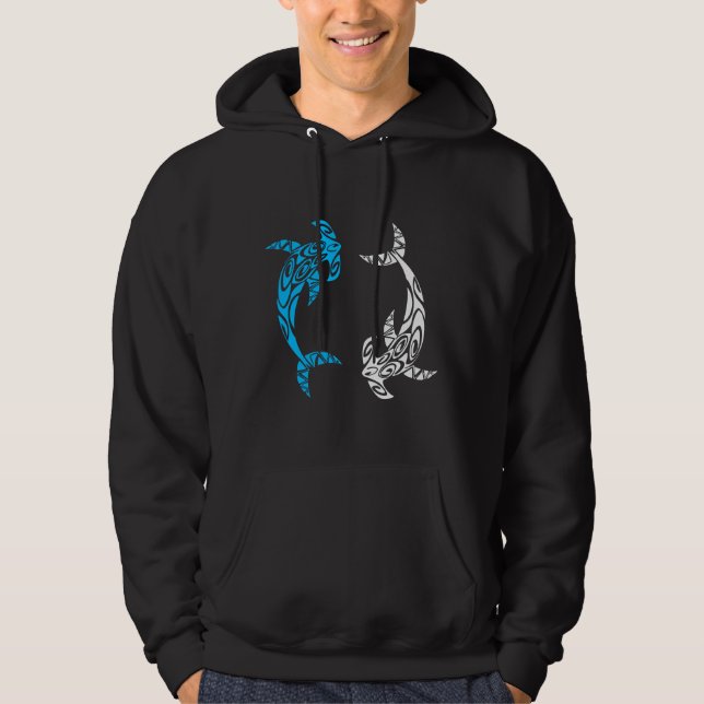 Hammerhead Sharks Hoodie (Vorderseite)