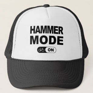 Hammermodus eingeschaltet truckerkappe