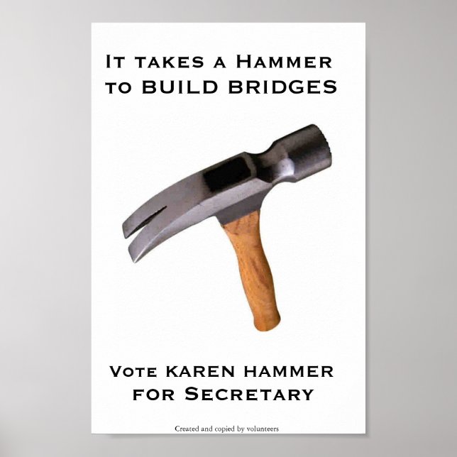 Hammerplakat Poster (Vorne)