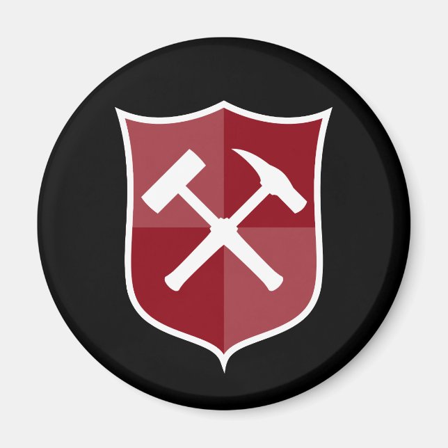 Hammerschild Magnet (Vorne)