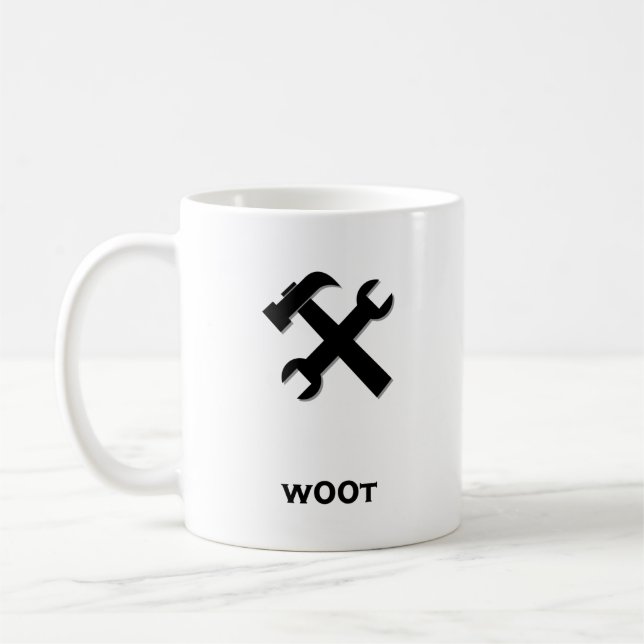 Hammerschlüssel mit 00t schwarz tasse (Links)
