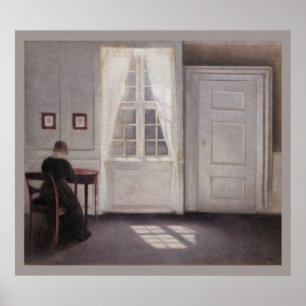 Hammershoi Room in Strandgade 1901 CC0290 Poster