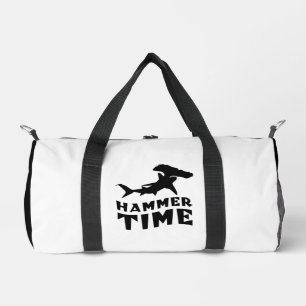 Hammerzeit   Design für Hammerhead Shark Liebhaber Duffle Bag