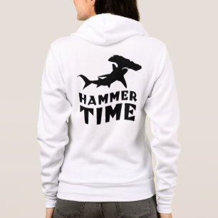 Hammerzeit   Design für Hammerhead Shark Liebhaber Hoodie