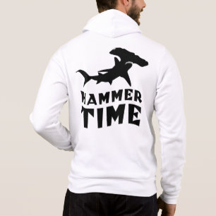 Hammerzeit Design für Hammerhead Shark Liebhaber Hoodie