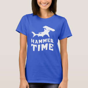 Hammerzeit Design für Hammerhead Shark Liebhaber T-Shirt