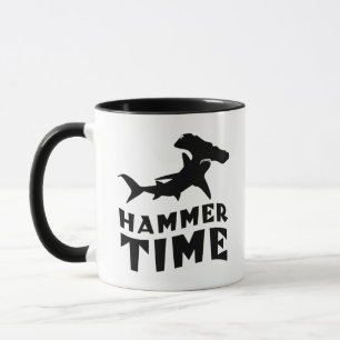Hammerzeit Design für Hammerhead Shark Liebhaber Tasse