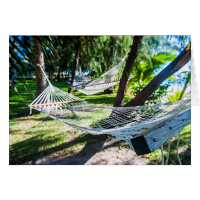 Hammock am Strand, Fidschi (Vorderseite (Horizontal))