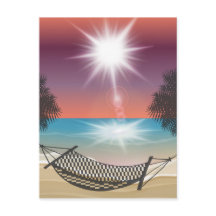 Hammock am Strand Sunny Sky Zen