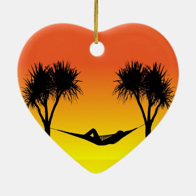 Hammock Keramik Ornament (Hinten)