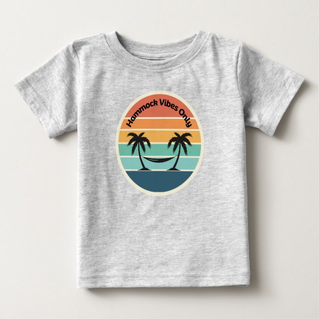 Hammock Vibes Baby T-shirt (Vorderseite)