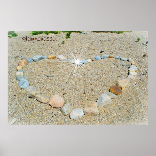 Hammonasset Beach Art Poster (Vorne)