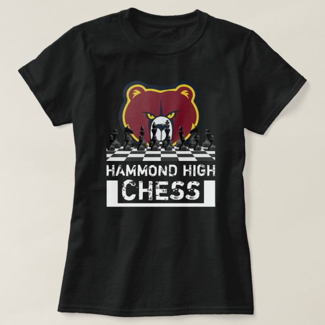 HAMMOND HIGH CHESS T - Shirt (Design vorne)