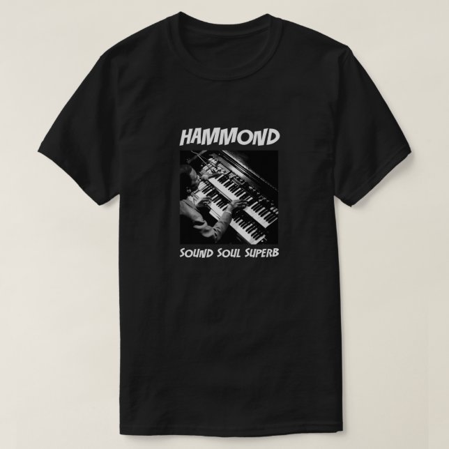 Hammond - Sound-Soul Superb Classic T - Shirt1 T-Shirt (Design vorne)