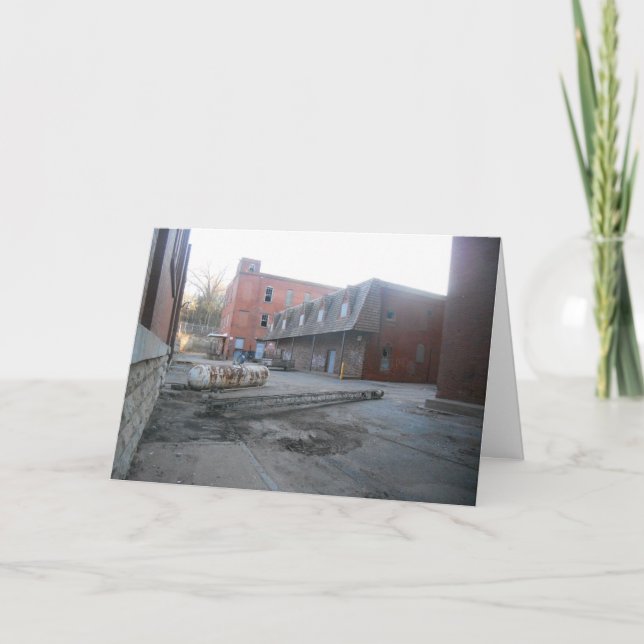 "Hamm's Brauerei Ghost Town" Hallowe’en Card Karte (Vorderseite)