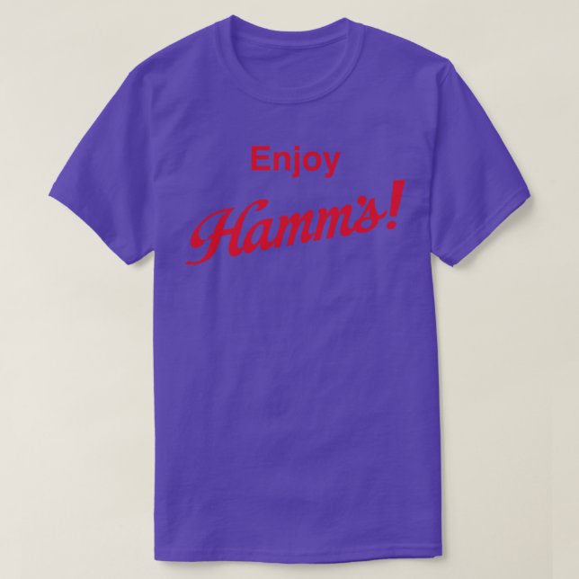 Hamms genießen T-Shirt (Design vorne)