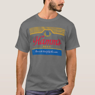 Hamms Vintage Classic Color Bieretikett T-Shirt