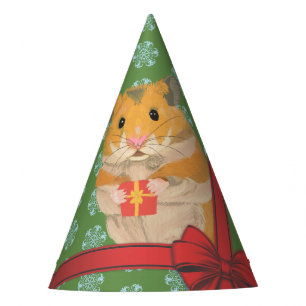 Hammy Christmas Hamster Partyhütchen
