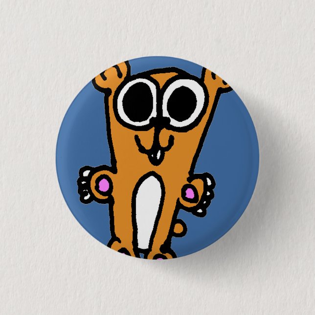 Hammy Knopf Button (Vorderseite)