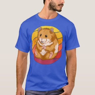 Hammy Retro Sunset Hamster T-Shirt
