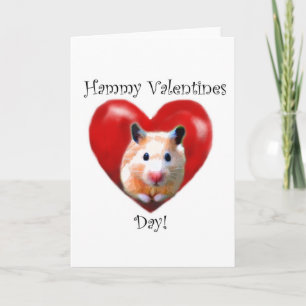 Hammy Valentinstag-Karten Feiertagskarte