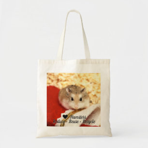 Hammyville - Liebe Hamster Reduce Reuse Recycle Tragetasche