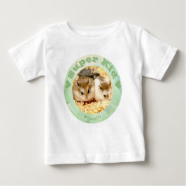 HammyVille - Niedlich Brown White Hamster - Super  Baby T-shirt