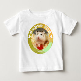HammyVille - Niedlich Brown White Hamster - Super  Baby T-shirt