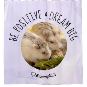 HammyVille - Niedlich Hamster Fresh & Squeeky Clea Duschvorhang