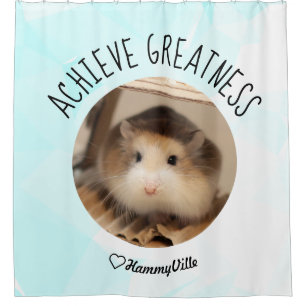 HammyVille - Niedlich Hamster Fresh & Squeeky Clea Duschvorhang
