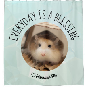 HammyVille - Niedlich Hamster Fresh & Squeeky Clea Duschvorhang