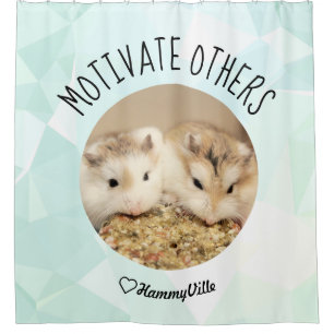 HammyVille - Niedlich Hamster Fresh & Squeeky Clea Duschvorhang