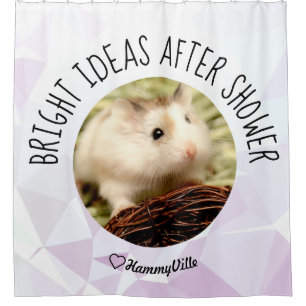 HammyVille - Niedlich Hamster Fresh & Squeeky Clea Duschvorhang