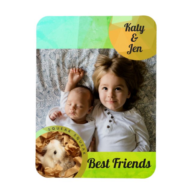 HammyVille - Niedliche Hamster-Freundschaft person Magnet (Vertikal)