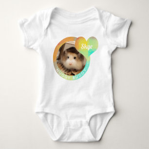 HammyVille - Niedliche Hamster Herzhäuggie Buggy Baby Strampler