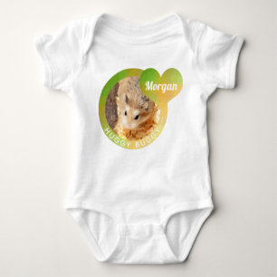 HammyVille - Niedliche Hamster Herzhäuggie Buggy Baby Strampler